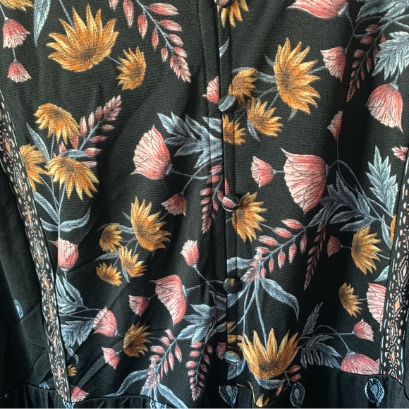 Bohemian Floral Sleeveless Shift Dress Style & Co size XL - Picture 10 of 12